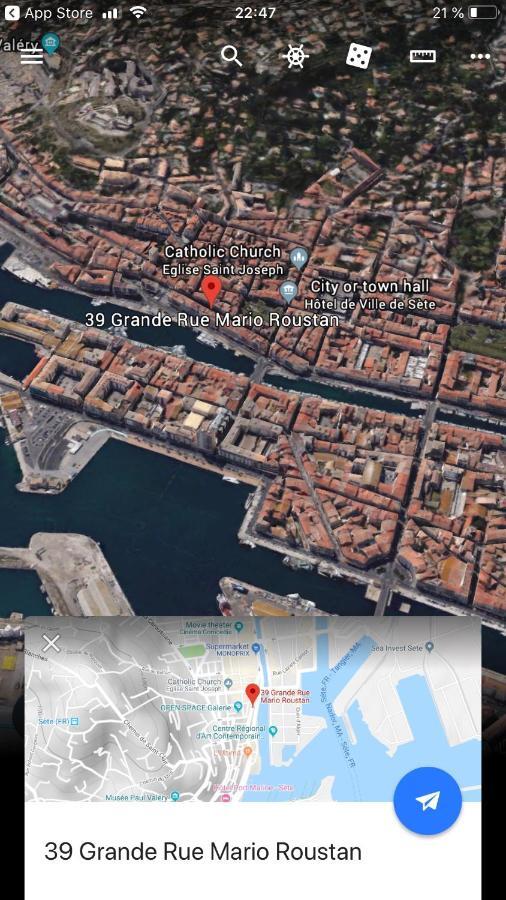 Le Petit Bijou Sete, 4 Appartements Au Centre Ville, 3 Avec Vue Canal 세테 외부 사진